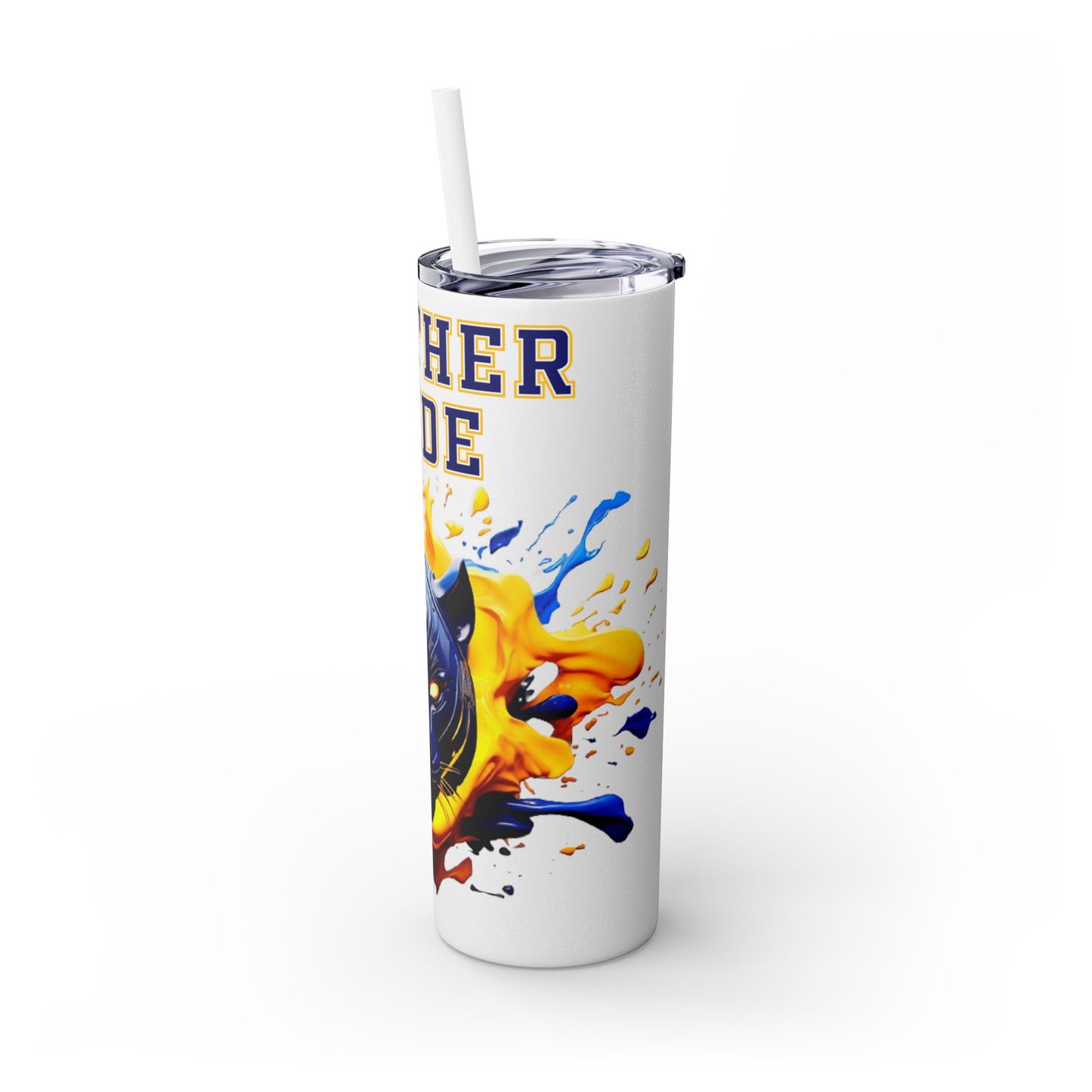 Skinny Tumbler with Straw, 20oz