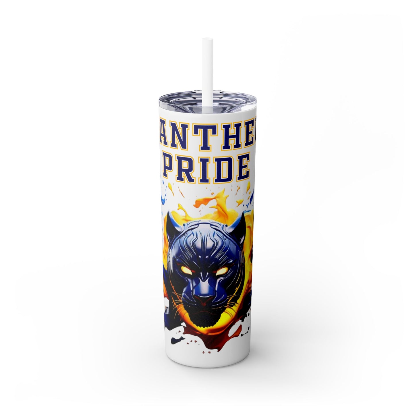 Skinny Tumbler with Straw, 20oz