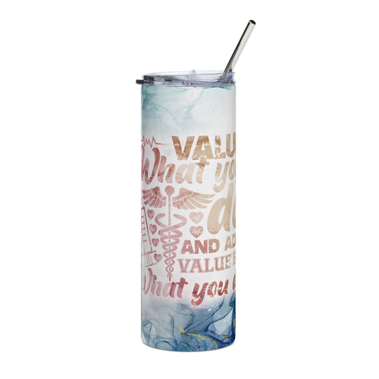 Stainless steel tumbler